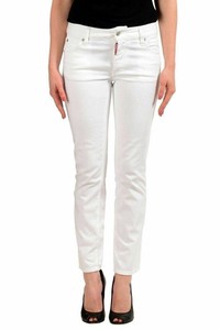 dsquared white jeans