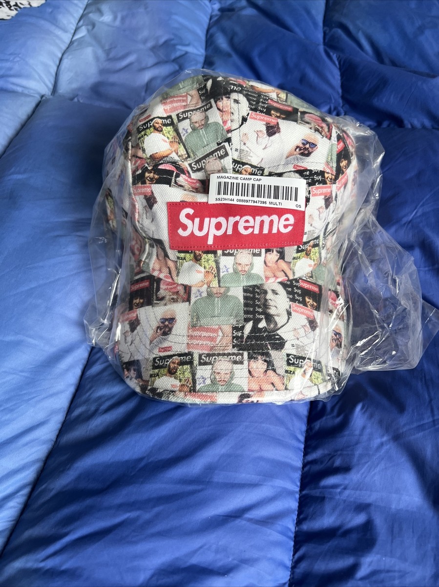Supreme Magazine Camp Cap Multicolor in Hand. Brand New | eBay