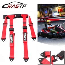1x 4 Point Sport Quick Release Seat Belt Harness for Racing Car UTV 2inch