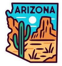 Arizona Sticker Stickers A226