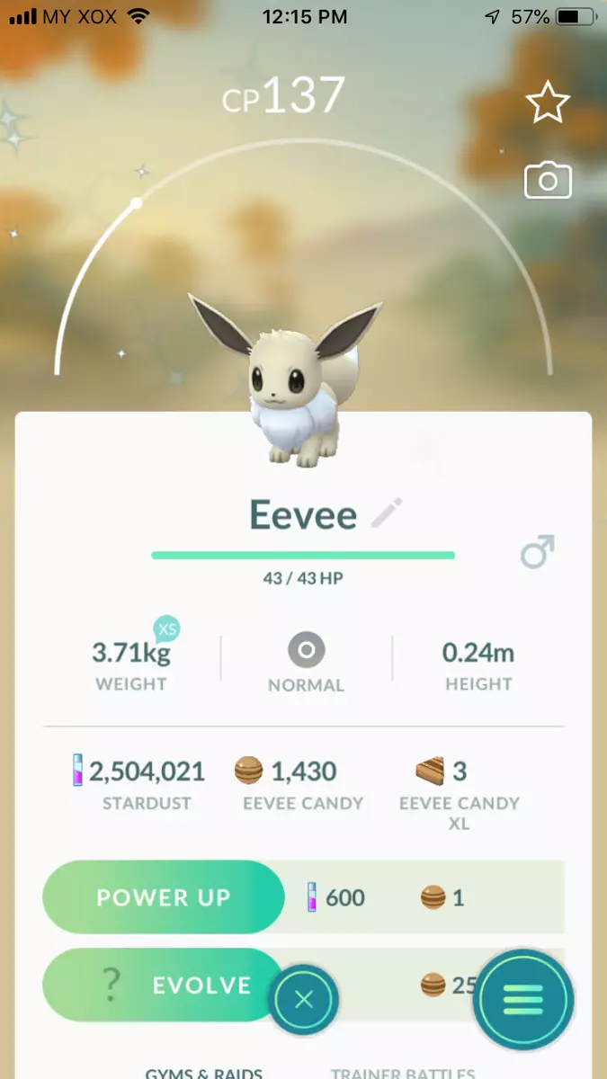 🥇Pokemon TRADE GO🥇SHINY EEVEE✨QUICK Registered TRADE ONLY✨