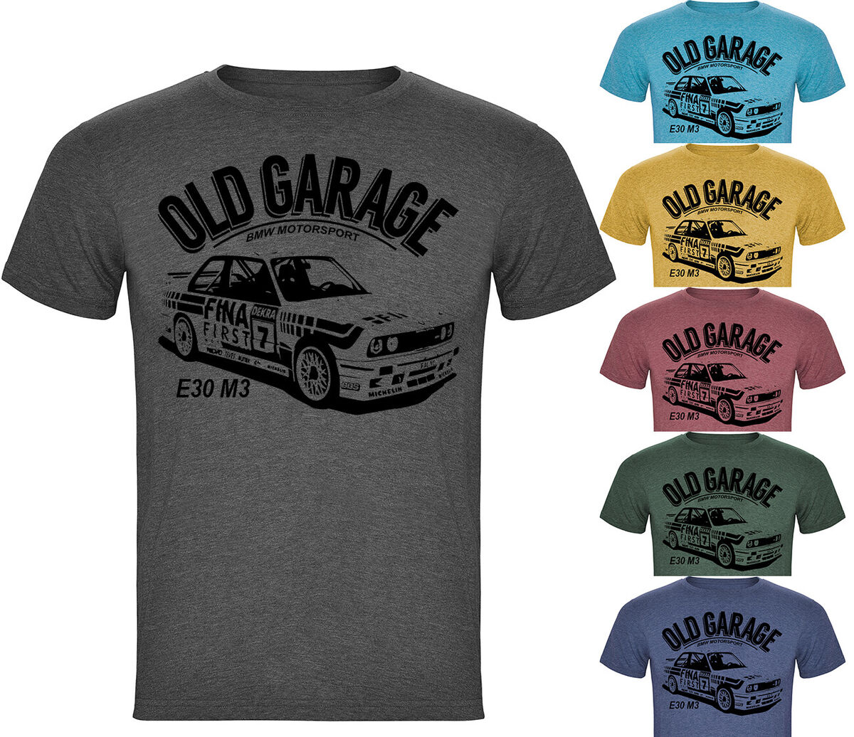 Camiseta BMW M3 E30 M-Power Maglietta Camiseta / Classic Youngtimer Retro Car 6