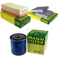Mann-Filter Inspektionspaket FüR Peugeot 208 2008 I 1.2 Vti CitroëN C3 II