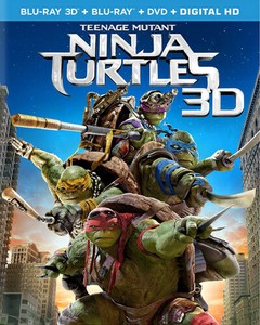 Teenage Mutant Ninja Turtles 2014 Megan Fox 3 Disc Br Dvd