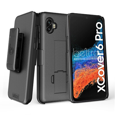 BELTRON Case with Clip for Samsung Galaxy XCover6 Pro G736 AT&T FirstNet Verizon