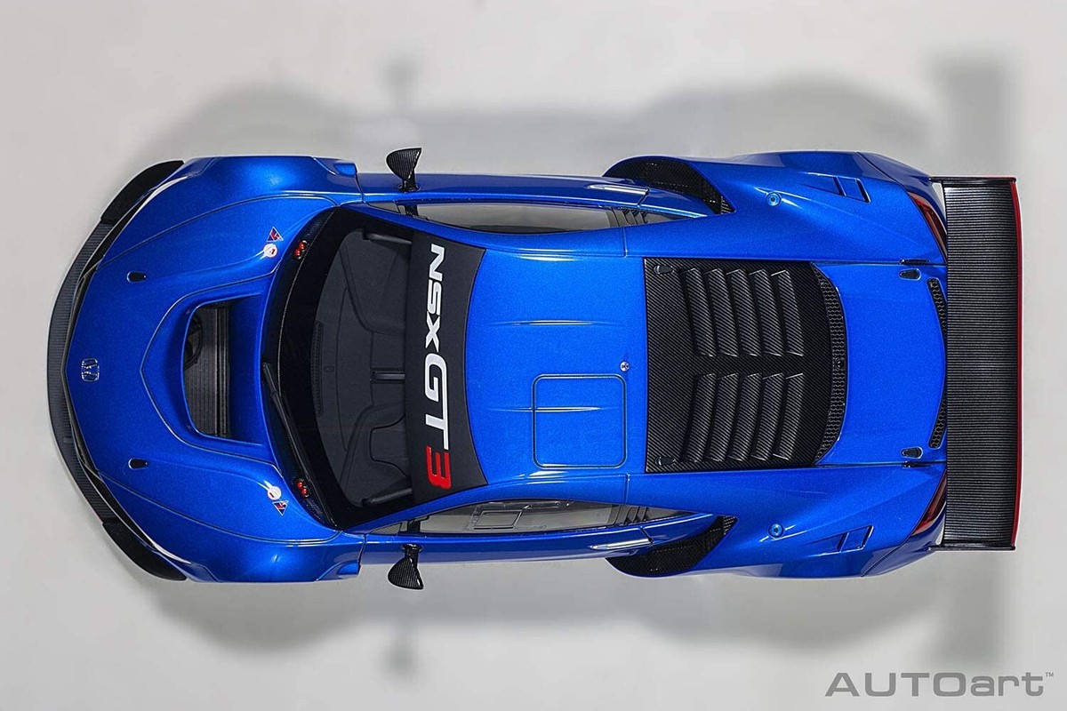 AUTOart 1/18 Honda NSX GT3 2018 Hyper Blue finished product