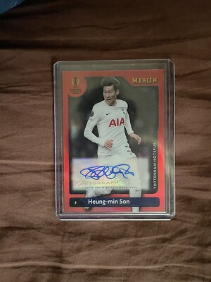 2021-22 Topps Merlin Chrome UCL Silver Refractor Heung-Min
