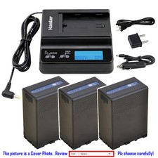 Kastar Battery Multifunction Charger for Sony BP-U30 BP-U65 BP-U68  BC-U1 BC-U2