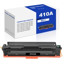 1PK Black Toner Cartridge For HP 410A CF410A LaserJet Pro M452dw M452dn Printer