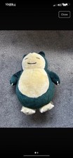 Vintage Snorlax Pokemon Plushie Teddy 17”