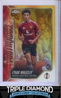 2024-25 Topps Chrome UCC Ethan Wheatley Rookie Youthquake Gold #20/50 W16