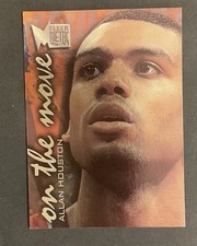1996-97 Fleer Metal - On the Move Allan Houston #113