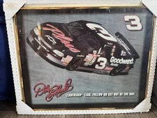 Dale Earnhardt's iconic black #3 NASCAR Chevrolet Monte Carlo.