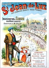 AFFICHE POSTER St Jean De Luz
