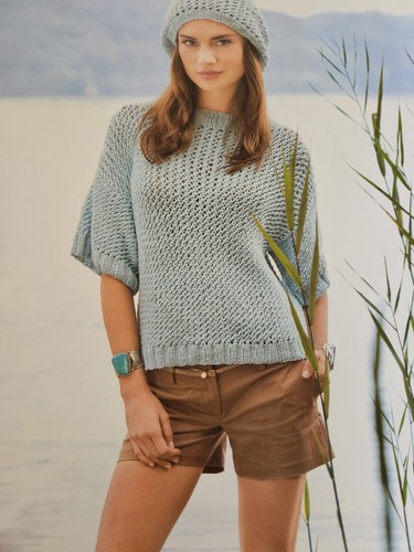 Lana Grossa Linea Pura Knitting Pattern Book #3 - Picture 13 of 19