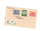 Australia 1946 Peace on Registered FDC,cds DROUIN Vic