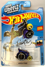 2020 Hot Wheels 22/250 Ride-Ons 4/5 Aaron Wheelz Fotheringham Wheelie Chair Blue
