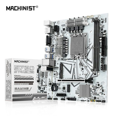 B760 GT4 Intel LGA1700 DDR4 SATA3.0 NVMe M.2 mATX Mainboard 12th 13th Gen CPUs