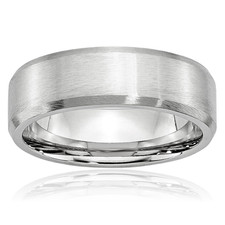 Cobalt Edge 7mm Classic Wedding Ring