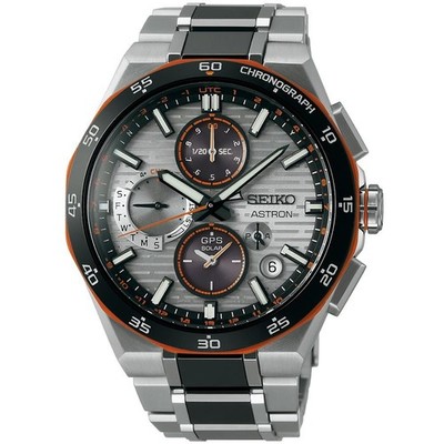 SEIKO ASTRON NEXTER SBXC183 GPS Solar Titanium Chronograph Men's Watch