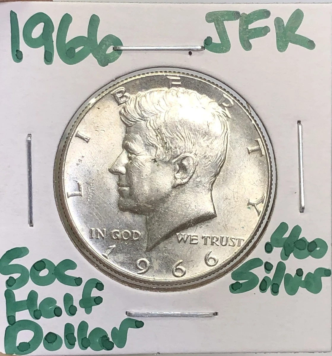 Circulated 1966 Kennedy US Half Dollars (1964-Now) for sale | eBay