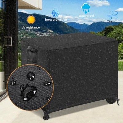 Robuste Grillabdeckung 600D wasserdicht passend f��r Traeger Flatrock Flat Top G
