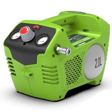 Greenworks 24V Cordless Air Compressor Excludes Battery and Charger