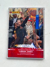 2016 PANINI INSTANT LEBRON JAMES GAME 7 NBA FINALS THE BLOCK /532