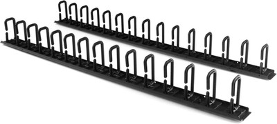 Startech 2-Pack 20U Vertical Server Rack Cable Management with D-Ring Hooks, 40U