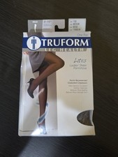 NIB Truform Mild Beige 8-15 mmHg Compression Lites Pantyhose Medium Free Ship