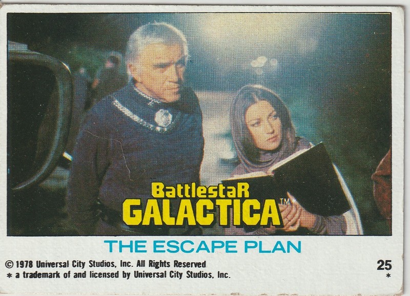 1978 Universal City Studios BATTLESTAR GALACTICA # 25 - EX
