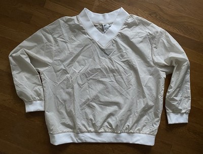 Nike Women s Move to Zero Windbreaker Jacket Size XL Light beige and white  