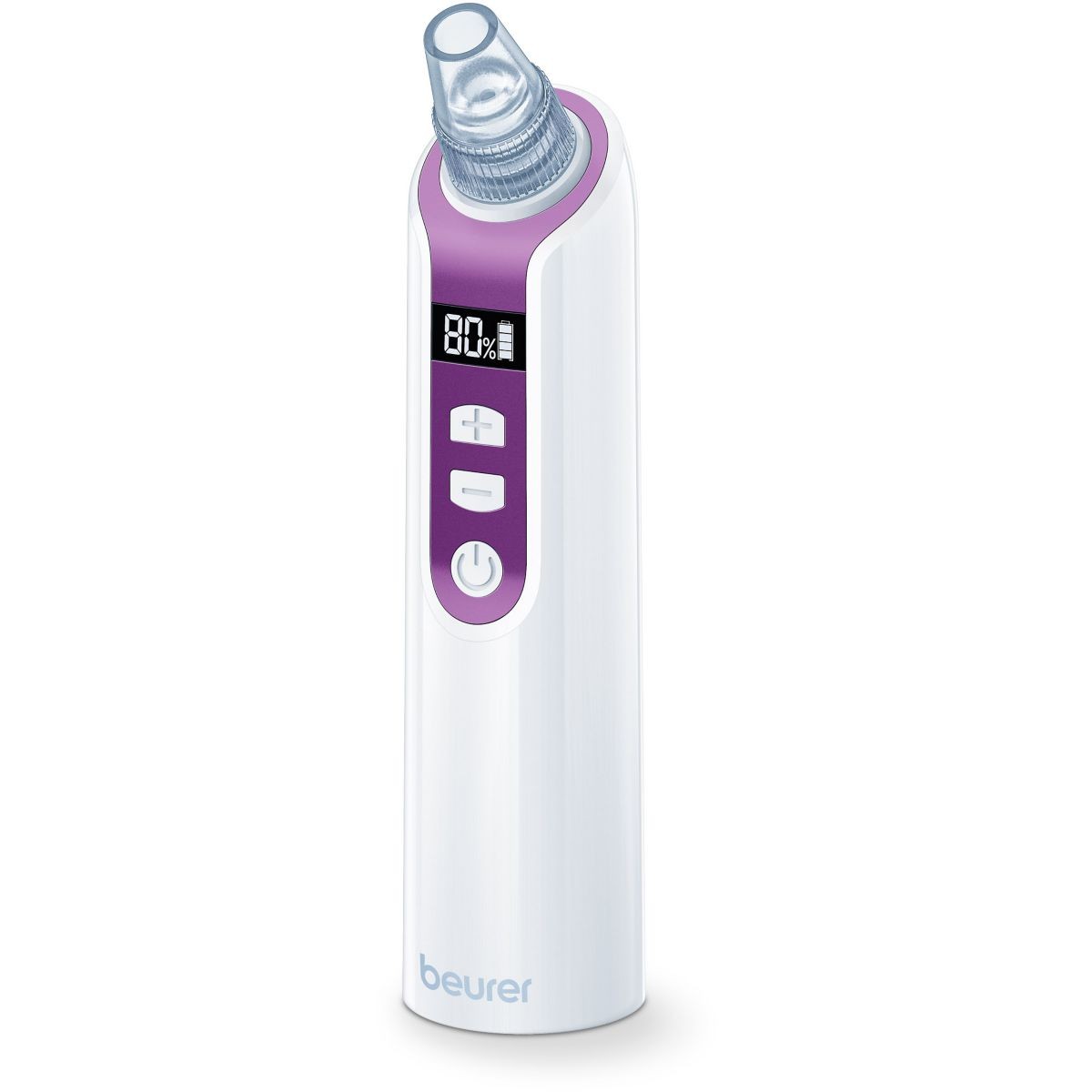 Aspirateur points noirs BEURER FC41 nettoyeur de pores pour peau grasse et mixte sans fil