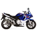 Échappement haut de gamme SBK LV One Evo inox pour Suzuki GSX-F 650