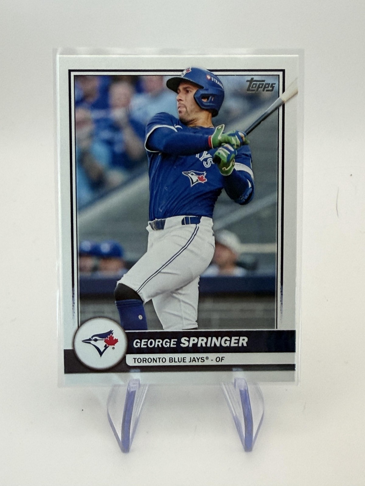 2026 Topps Flagship George Springer #55 Toronto Blue Jays