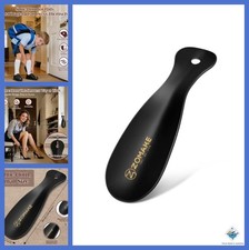 ZOMAKE Metal Shoe Horn, Small Travel Shoehorn for Men Women Kids 7.5/7.3In