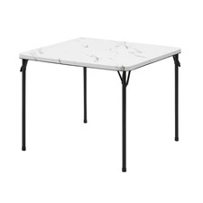 Mainstays 34 in Folding Card Table with Fixed Table Top and Folding Legs