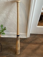 Limited 4/23 Carlos Pena Autographed Rawlings Big Stick Bat Engraved 2009 AS
