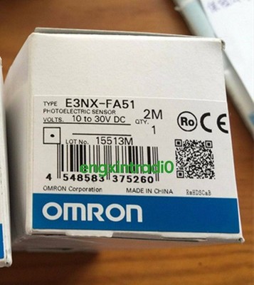 NEW Omron E3NX-FA51 Photoelectric Sensor E3NXFA51 In Box Expedited Shipping