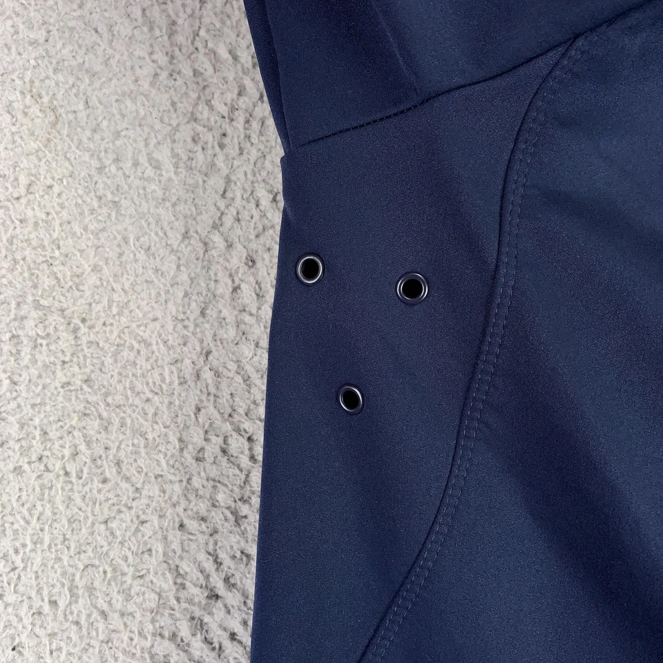 Куртка мужская Villanova Wildcats L темно-синяя с капюшоном мягкая на молнии NCAA футбол Nike - Изображение 4 из 4