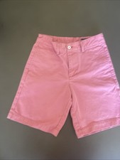 VINEYARD VINES Boys Youth Pink Peach Coral Chino Shorts Size. 10