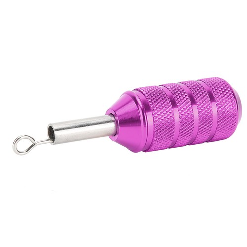 Hot (purple)25mm Cartridge Needles Tattoo Grip Tattoo Machine Grip Aluminum - Picture 4 of 13