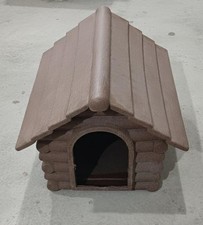 Brown Propylene Outdoor Dog Kennel Ankle Boots 76x95x71h