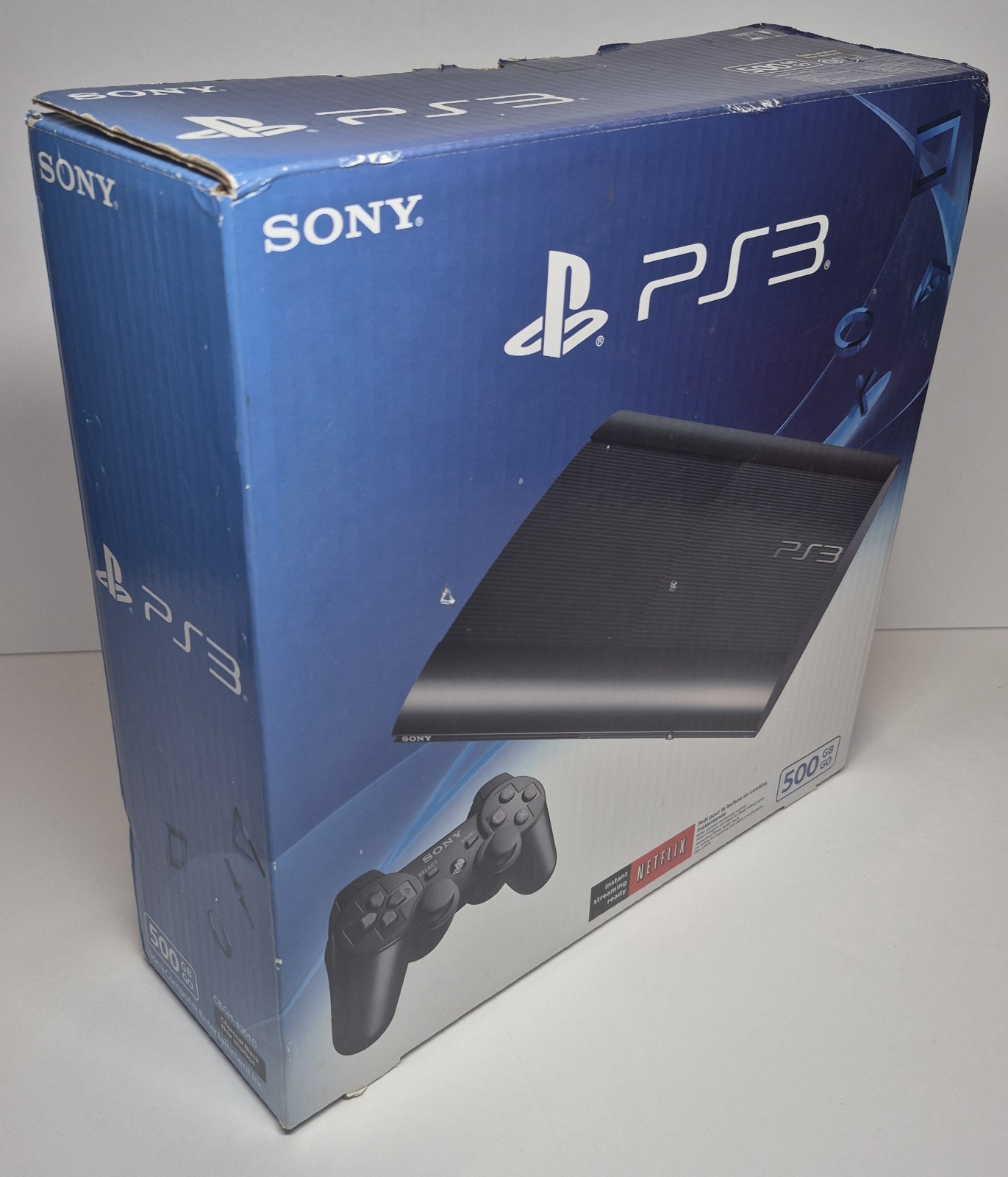 * Box Only,No Console,No Controller * Sony Playstation 3 Slim 500GB*with Av wire