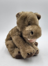Dan Dee Collectors Choice Plush 10  Baby Hippopotamus Tags Sitting Front teeth
