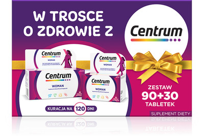 Centrum Multivitamin WOMAN Für Frauen Vitamine Mineralstoffe 120 Tabletten