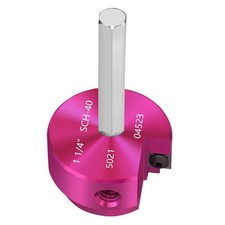 JYINCPED PVC Pipe Reamer 1-1/4 Inch Head, Fitting Inch, Red 