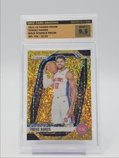 TOBIAS HARRIS 2024-25 PANINI PRIZM GOLD SPARKLE PISTONS /24 ODIZCG 9.5 Q4247