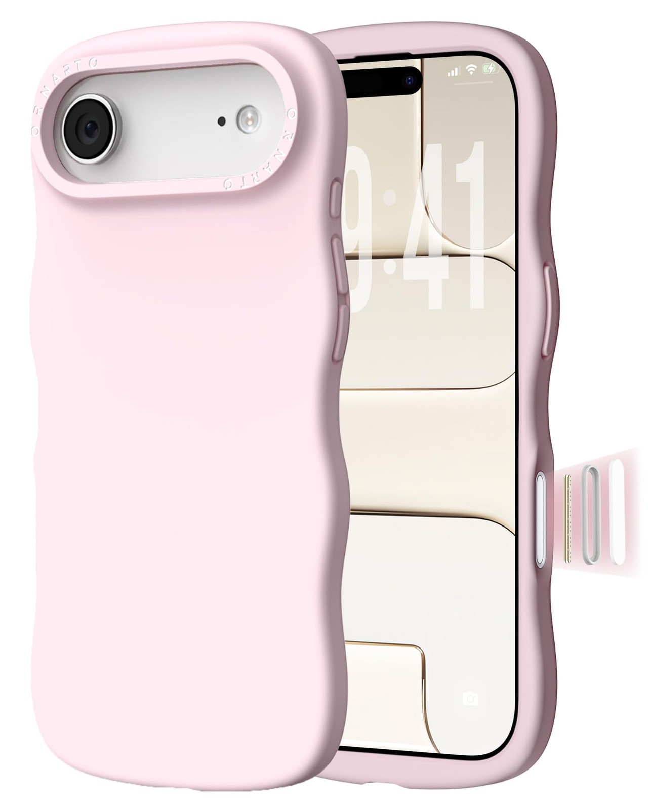 Coque iPhone Air 6,5 housse silicone liquide souple accessoire tendance femme
