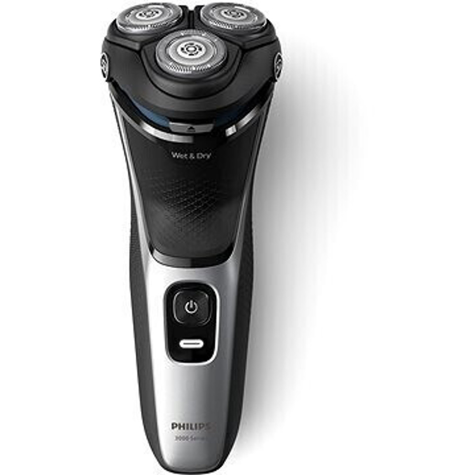 Philips s3143/00 rasoio elettrico ricaricabile wet & dry nero argento - Immagine 15